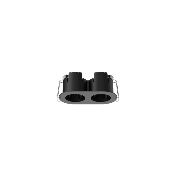 Cevon Type Recessed Oval Double Frame for M40 Black