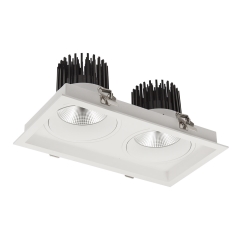 Cevon Box XL Tilt/Rotate Double Downlight Kit