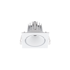 Cevon Dark Art Tilt/Rotate Square Medium Downlight Kit