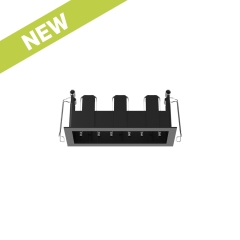 Cevon Type Recessed Rectangular Triple Frame for M41