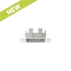 Cevon Type Trimless Rectangular Double Frame for M41
