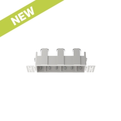 Cevon Type Trimless Rectangular Triple Frame for M41