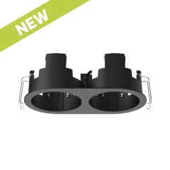 Cevon Recessed Oval Double Frame for M80